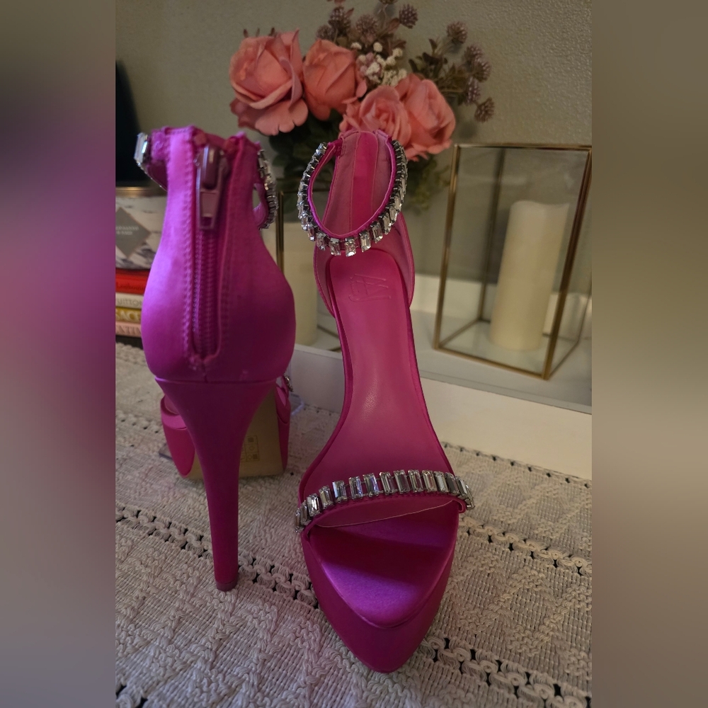 Elegant Pink Stiletto Heels